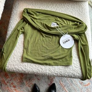 Princess Polly Saro Off the Shoulder Top